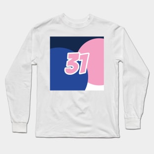 Esteban Ocon Coloured Circles - Driver Number Long Sleeve T-Shirt